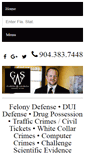 Mobile Screenshot of criminallawyerjacksonville.com